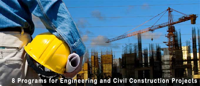 8 Programs for Engineering and Civil Construction Projects