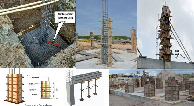 Things to Verify Prior To Concreting Column