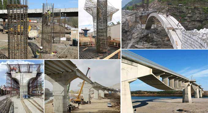 Bridge Foundation Construction Process
