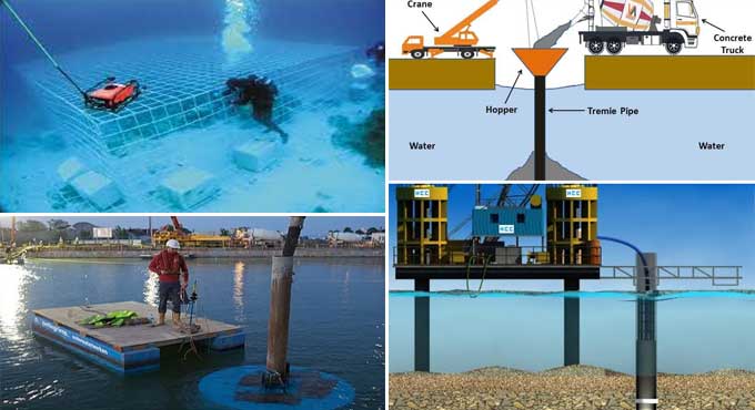 Underwater Concrete: Exploring Advantages, Disadvantages, Applications, Construction Techniques, and Essential Considerations