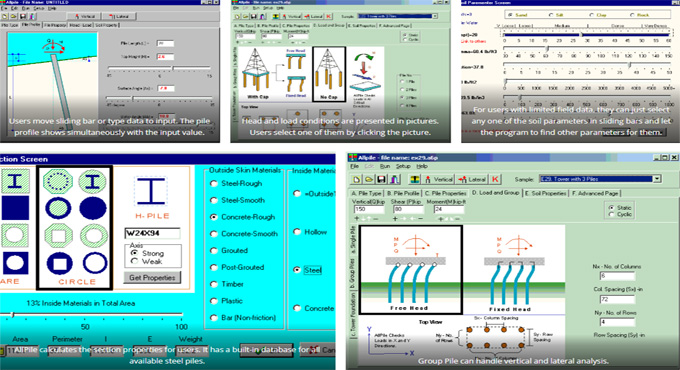 AllPile is an exclusive Construction Software for Structural, Geotechnical and Civil Engineers AllPile is an exclusive Construction Software for Structural, Geotechnical and Civil Engineers