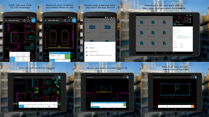 Autodesk AutoCAD 360 — the official AutoCAD mobile app