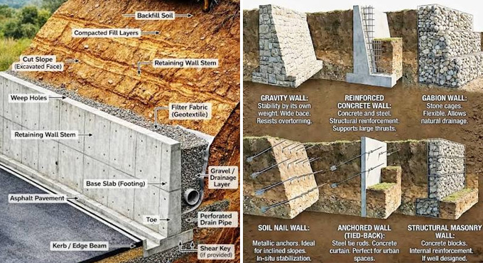 How to Build a Retaining Wall - Step by Step